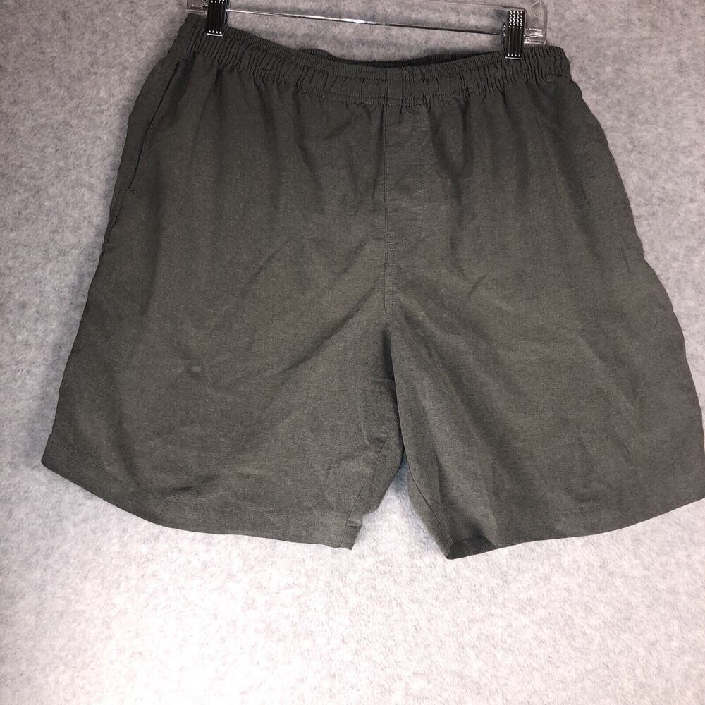 Chubbies Men's Size Large Gray Linerless Drawstring Activewear Shorts READ